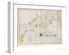 The Velasco Map, Facsimile, 1610-null-Framed Giclee Print