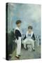 The Velie Boys-Cecilia Beaux-Stretched Canvas