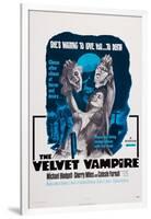 The Velvet Vampire-null-Framed Art Print