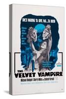 The Velvet Vampire-null-Stretched Canvas