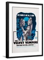 The Velvet Vampire-null-Framed Art Print