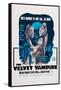 The Velvet Vampire-null-Framed Stretched Canvas