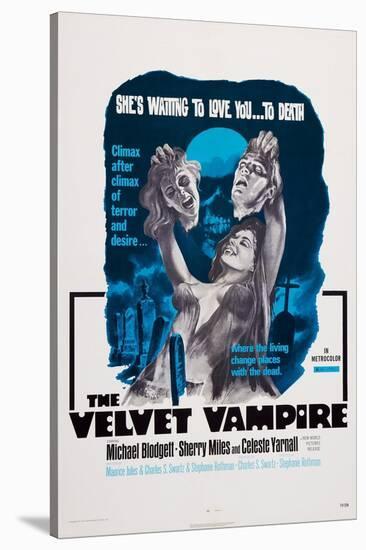 The Velvet Vampire-null-Stretched Canvas