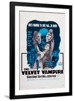 The Velvet Vampire-null-Framed Art Print