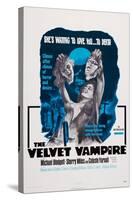 The Velvet Vampire-null-Stretched Canvas