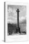 The Vendome Column, Place Vendome, Paris, 1829-J Lewis-Stretched Canvas