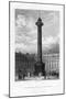 The Vendome Column, Place Vendome, Paris, 1829-J Lewis-Mounted Giclee Print