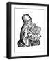 The Venerable Bede (C673-73), Anglo-Saxon Theologian, Scholar and Historian, 1493-null-Framed Giclee Print