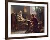 The Venerable Bede Translating the Last Chapter of St John, 1926-James Doyle Penrose-Framed Giclee Print