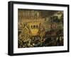 The Venetian Ambassador Duodo's Visit to Quirinal Palace-null-Framed Giclee Print