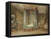The Venetian Ambassador's Room, Knole, 1888-Ellen Clacy-Framed Stretched Canvas