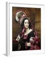 The Venetian at the Masked Ball by Joseph-Desire Court-null-Framed Giclee Print