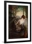 The Venetian Blind (Oil on Canvas)-Edmund Charles Tarbell-Framed Giclee Print