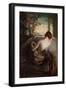The Venetian Blind (Oil on Canvas)-Edmund Charles Tarbell-Framed Giclee Print