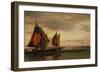 The Venetian Lagoon with Fishing Boats, 1861-Edward William Cooke-Framed Giclee Print