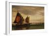 The Venetian Lagoon with Fishing Boats, 1861-Edward William Cooke-Framed Giclee Print