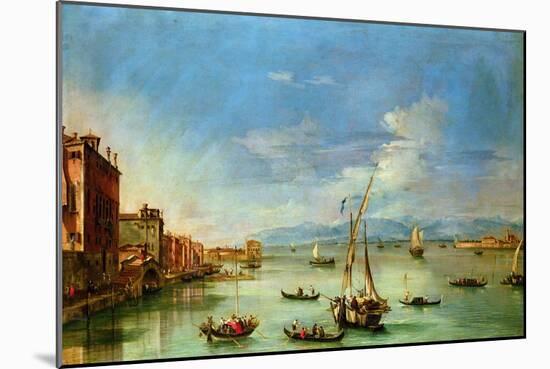 The Venetian Lagoon-Giovanni Antonio Guardi-Mounted Giclee Print