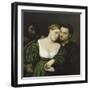 The Venetian Lovers-Paris Bordone-Framed Giclee Print