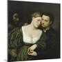 The Venetian Lovers-Paris Bordone-Mounted Giclee Print