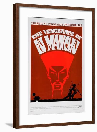 The Vengeance of Fu Manchu-null-Framed Art Print