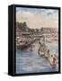The Venice of Japan-Mortimer Ludington Menpes-Framed Stretched Canvas