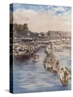 The Venice of Japan-Mortimer Ludington Menpes-Stretched Canvas