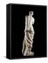 The Venus De Milo - Detail of a Marble Sculpture of Aphrodite-null-Framed Stretched Canvas