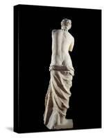 The Venus De Milo - Detail of a Marble Sculpture of Aphrodite-null-Stretched Canvas