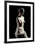 The Venus De Milo - Detail of a Marble Sculpture of Aphrodite-null-Framed Photographic Print