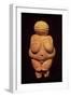 The Venus of Willendorf, Fertility Symbol, Pre-Historic Sculpture, 30000-25000 BC (Front View)-null-Framed Giclee Print