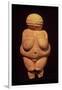 The Venus of Willendorf, Fertility Symbol, Pre-Historic Sculpture, 30000-25000 BC (Front View)-null-Framed Giclee Print