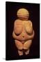 The Venus of Willendorf, Fertility Symbol, Pre-Historic Sculpture, 30000-25000 BC (Front View)-null-Stretched Canvas