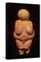 The Venus of Willendorf, Fertility Symbol, Pre-Historic Sculpture, 30000-25000 BC (Front View)-null-Stretched Canvas