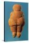 The Venus of Willendorf, Rear View of Female Figurine, Gravettian Culture Upper Palaeolithic Period-null-Stretched Canvas