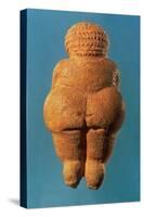 The Venus of Willendorf, Rear View of Female Figurine, Gravettian Culture Upper Palaeolithic Period-null-Stretched Canvas