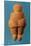 The Venus of Willendorf, Rear View of Female Figurine, Gravettian Culture Upper Palaeolithic Period-null-Mounted Giclee Print