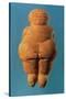 The Venus of Willendorf, Rear View of Female Figurine, Gravettian Culture Upper Palaeolithic Period-null-Stretched Canvas