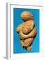 The Venus of Willendorf, Side View of Female Figurine, Gravettian Culture Upper Palaeolithic Period-null-Framed Giclee Print