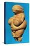 The Venus of Willendorf, Side View of Female Figurine, Gravettian Culture Upper Palaeolithic Period-null-Stretched Canvas