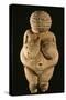 The Venus or Woman of Willendorf is Located at the Naturhistoriches Museum in Vienna, Austria. it W-Ira Block-Stretched Canvas