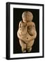 The Venus or Woman of Willendorf is Located at the Naturhistoriches Museum in Vienna, Austria. it W-Ira Block-Framed Giclee Print