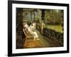 The Veranda, 1912-Sir John Lavery-Framed Giclee Print