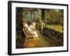 The Veranda, 1912-Sir John Lavery-Framed Giclee Print