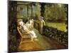 The Veranda, 1912-Sir John Lavery-Mounted Giclee Print