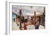 The Verandah Cafe as it Was Aboard the Lusitania and Mauretania-null-Framed Giclee Print