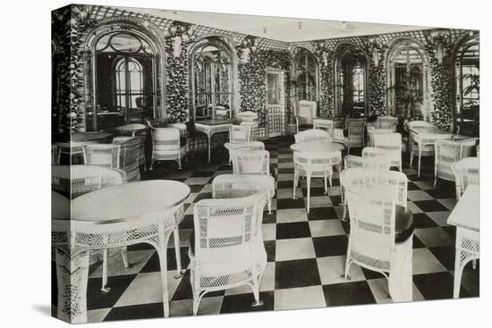 The Verandah Cafe of the Titanic-Science Source-Stretched Canvas