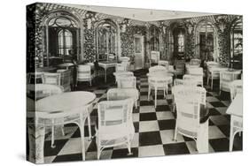 The Verandah Cafe of the Titanic-Science Source-Stretched Canvas