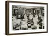 The Verandah Cafe of the Titanic-Science Source-Framed Giclee Print