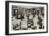 The Verandah Cafe of the Titanic-Science Source-Framed Giclee Print