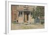 The Verandah, from 'A Home' series, c.1895-Carl Larsson-Framed Giclee Print